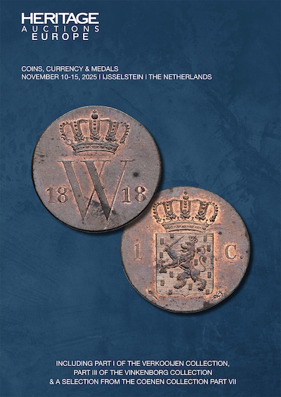 Coins, Currency and Medals November 2025